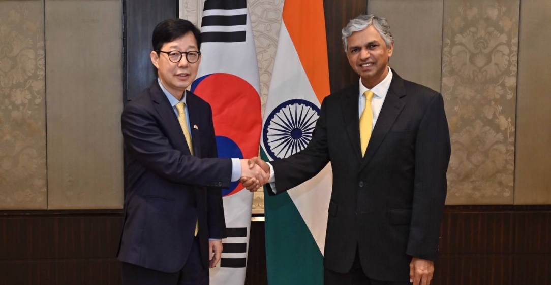 박윤주 외교부 1차관, 한-인도 외교차관 회담 개최                              