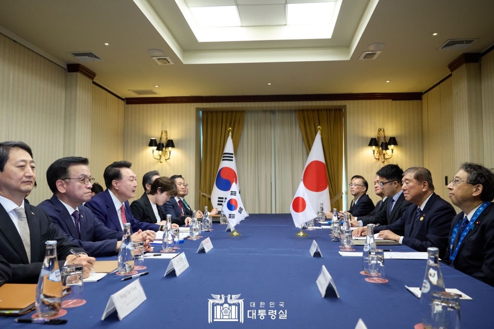 윤석열 대통령, APEC 정상회의 계기 한일 정상회담